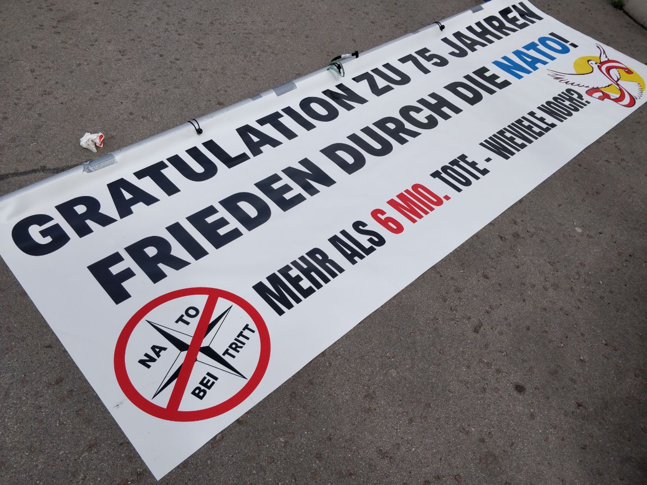 4.4.24 Wien: Klein aber oho – Ein besonderer Event in Wien zum NATO-Geburtstag