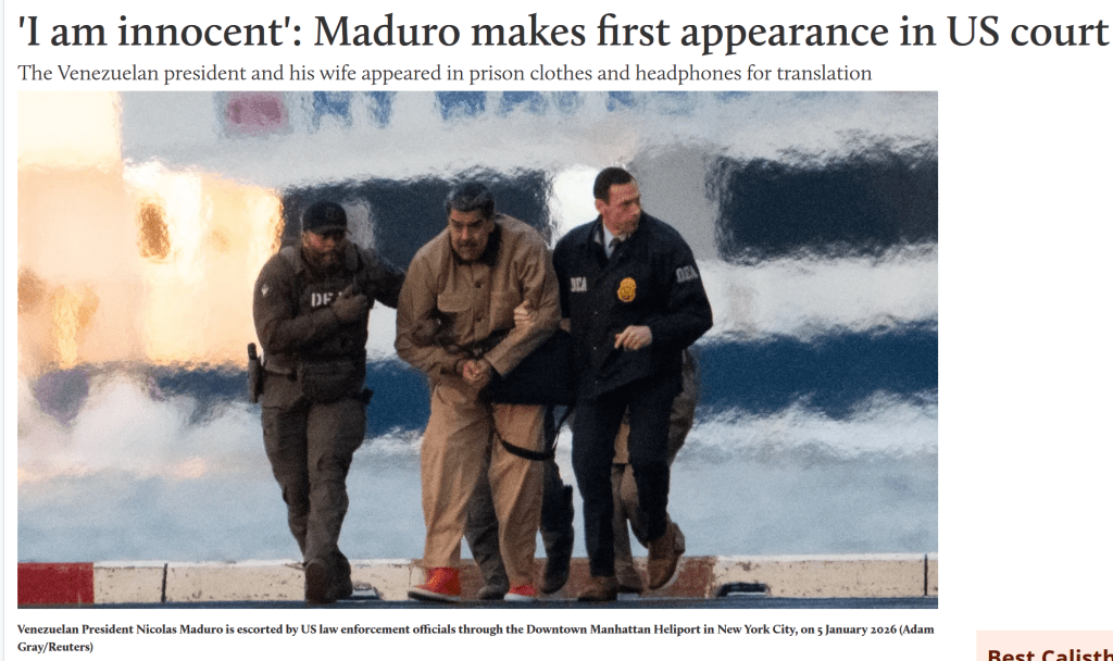 Beweise gegen Maduro sind gelinde gesagt umstritten