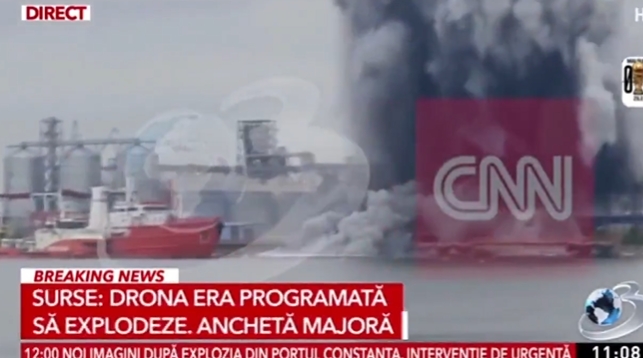 Ukraine-Drohne explodiert in rumänischem Hafen