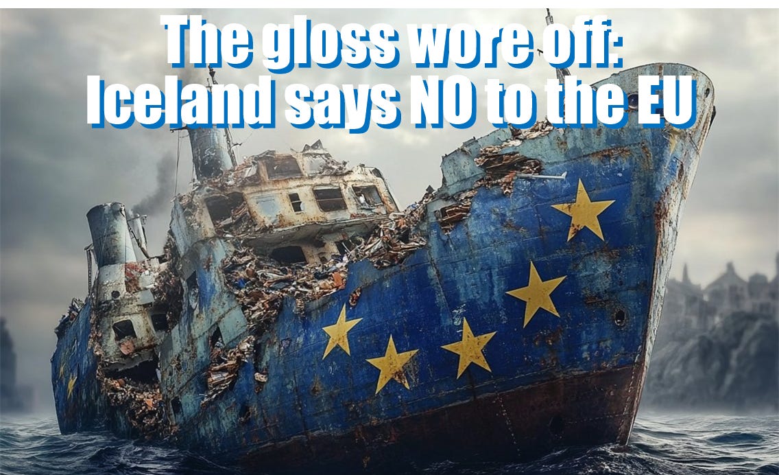 Der Lack ist ab: Island sagt NEIN zur EU Der Lack ist ab: Island sagt NEIN zur EU
