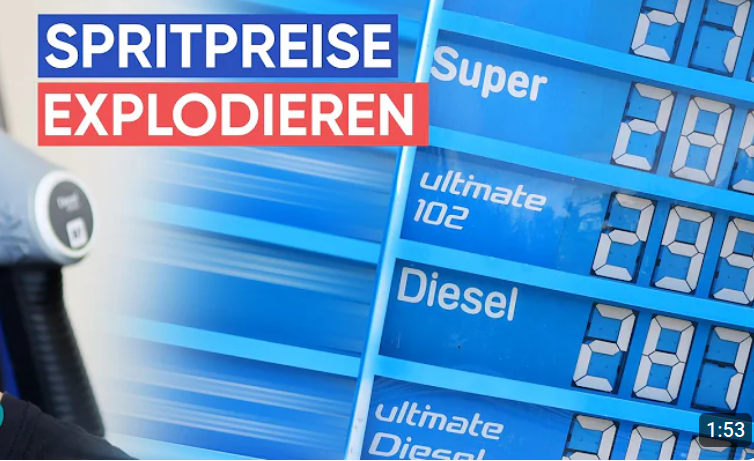Benzin- und Dieselpreise auf absoluten Rekordhöhen Benzin- und Dieselpreise auf absoluten Rekordhöhen
